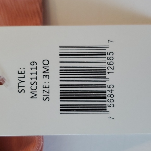 Miniclasix Smocked Top & Leggings Set in Mauve| Size 3M - Picture 9 of 9